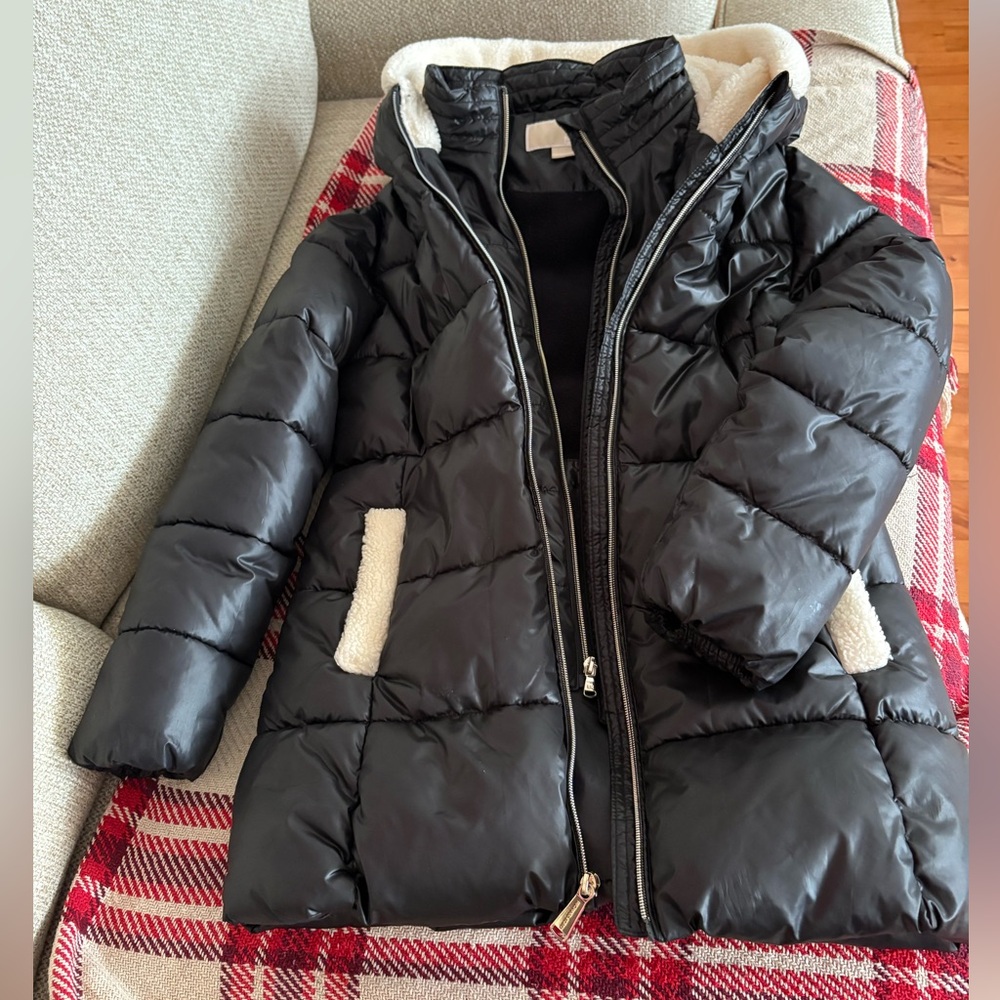 MICHAEL Michael Kors Black Puffer Jacket